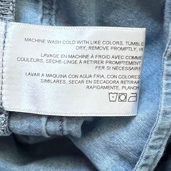 AG Adriano Goldschmied Giselle Denim Spaghetti Strap Jumpsuit Size Small EUC - Picture 11 of 11